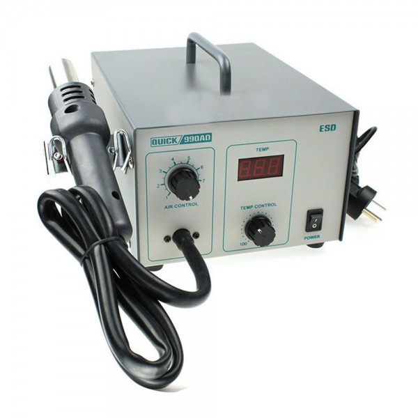 Quick AD ELECTRONIC Digital SMD Hot Air Gun Rework Soldering Station