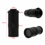 Microscope Camera Adjusting Lifting Bracket Rotating Table Bracket Holder with 130X C-mounting Lens