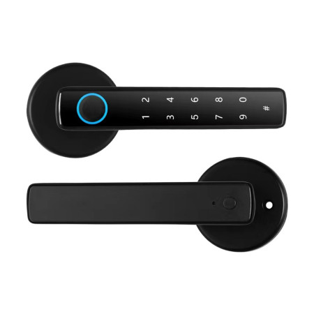 Smart Lock 4 in 1 Keyless Biometric Door Lock with Password Tuya App Remote Operation BT