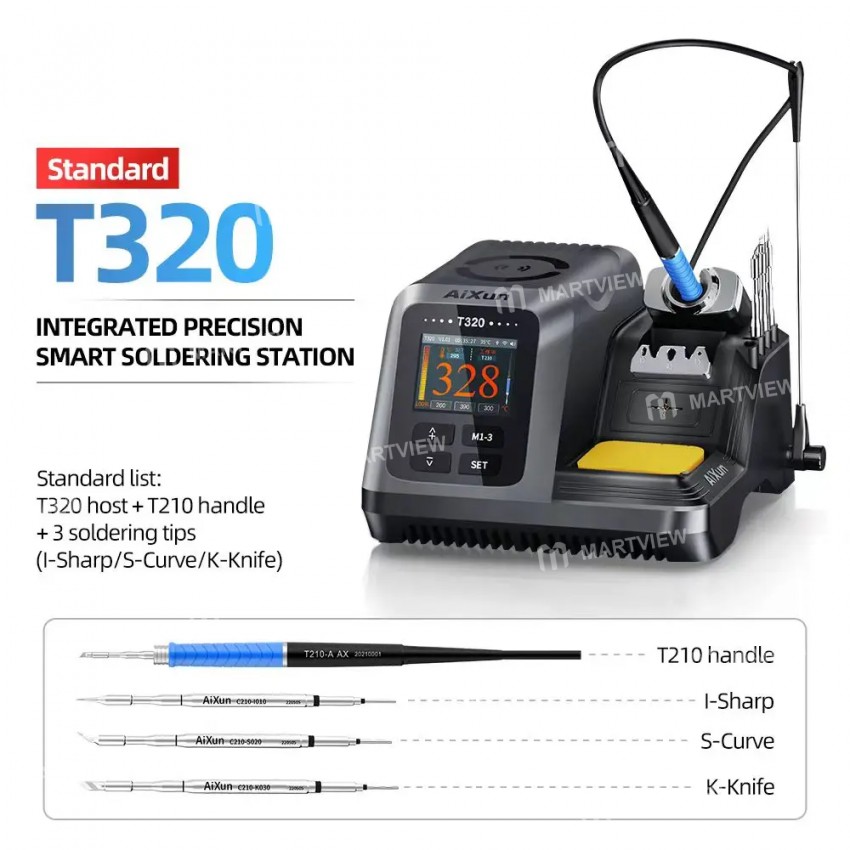 aixun t320-t210-t245-led-display-smart-soldering-station-with-200w-power-supply-3