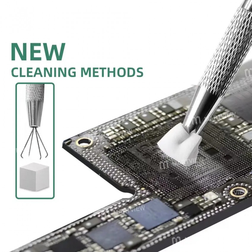 bst qj-1-high-density-cleaning-sponge-with-gripper-for-mobile-phone-screen-camera-pcb-soldering-2