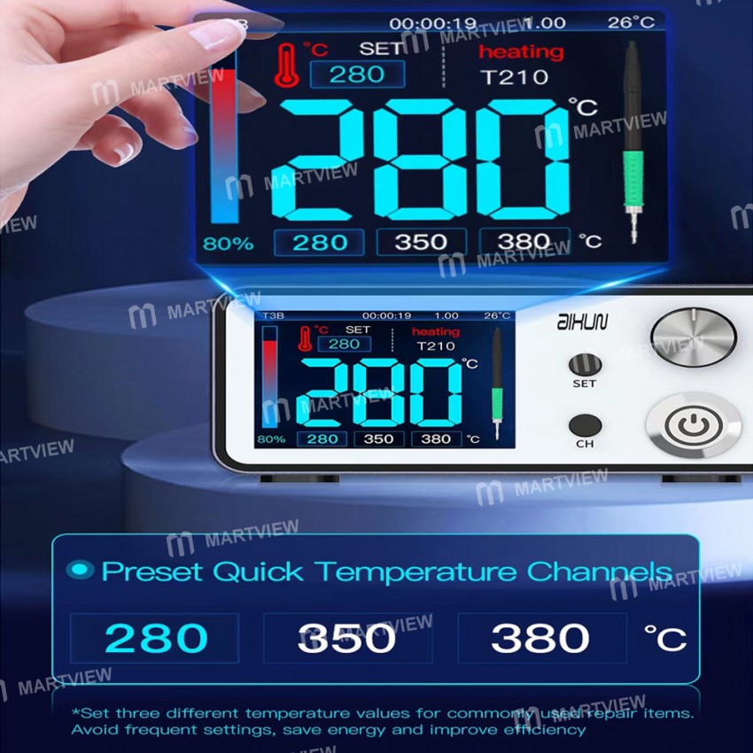 Aixun T3B T115/T210 Version Nano Precision Intelligent Soldering Station for PCB SMD BGA Repair