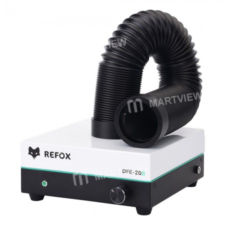 Refox DFE-20B Desktop Fume Extractor Soldering Smoke Purifier for Mobile Phone Repair