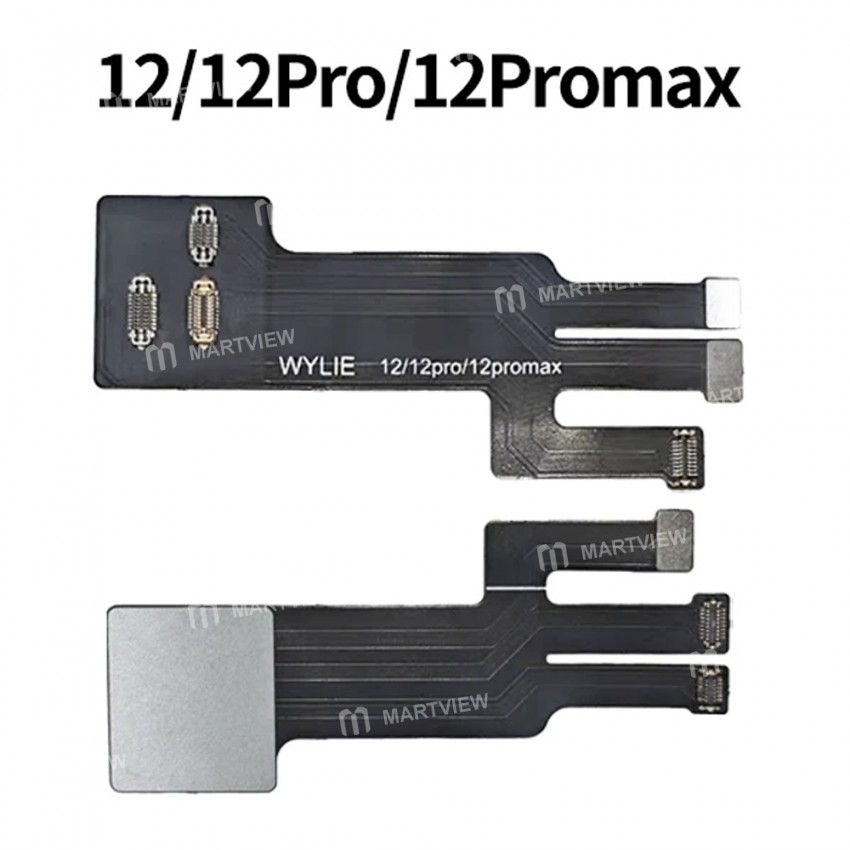 wylie face-id-alignment-lattice-extension-flex-cable-for-iphone-x-to-15pro-max-7