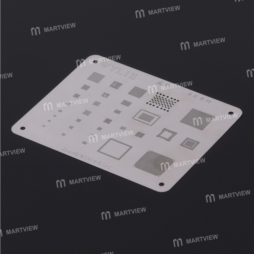 Wylie BGA Reballing Stencil for iPhone / iPad Motherboard Repair
