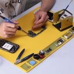 FindX Large Size Heat-resistant Magnetic Silicone Mat for Mobile Phone BGA Soldering Repair