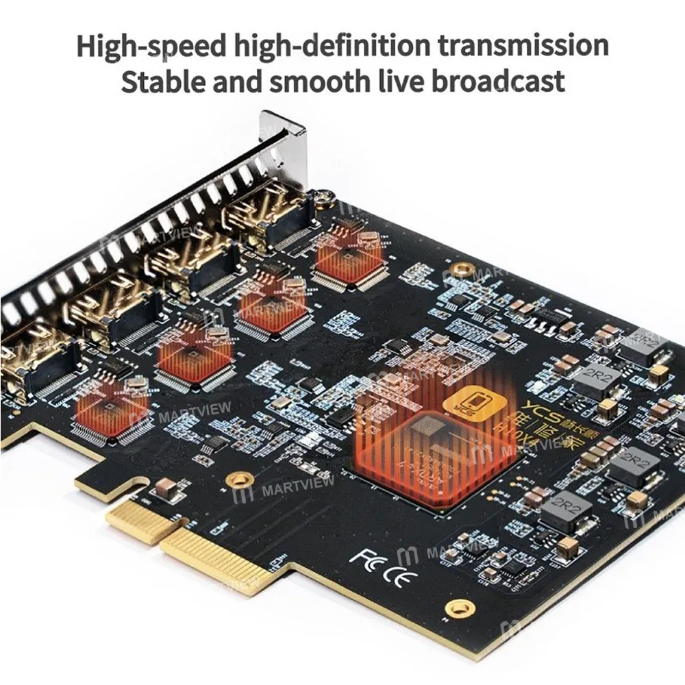 ycs h10x4-4-channel-hdmi-1080p-pcie-capture-card-2