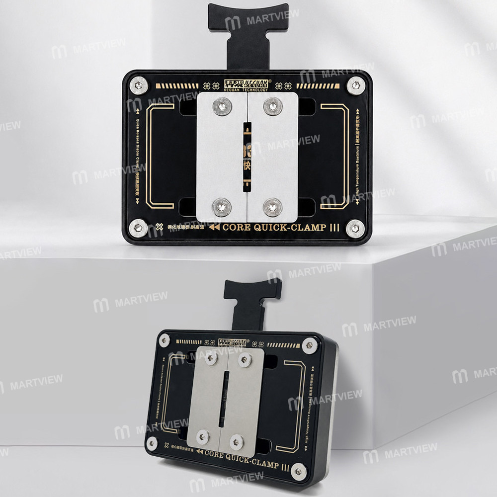 keguan c330-high-temperature-resistant-toughened-glass-concealed-flat-surface-universal-chip-fixture