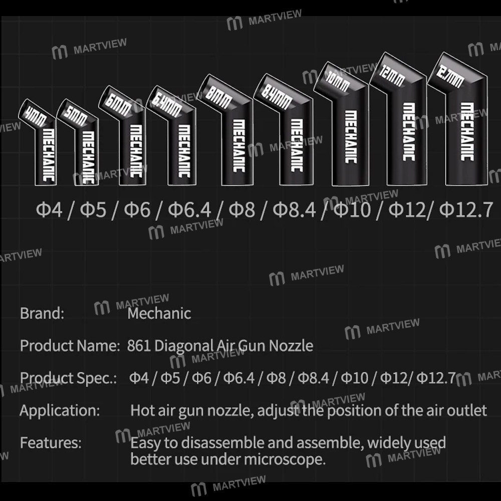 mechanic 9-in-1-diagonal-air-gun-nozzle-set-for-861-hot-air-gun-rework-station-9