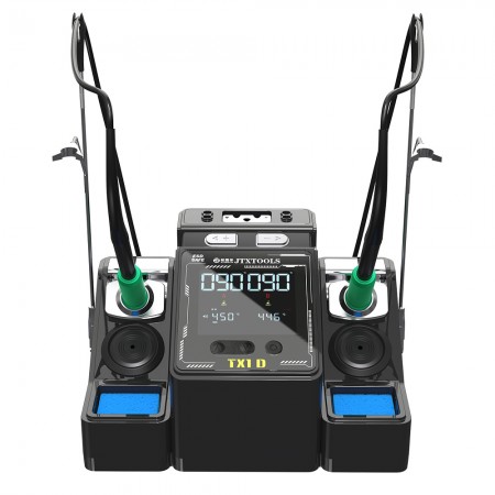 JTX TX1D Dual-Station Smart Soldering Rework Station Compatible with 210 / 245 / 115 Handles