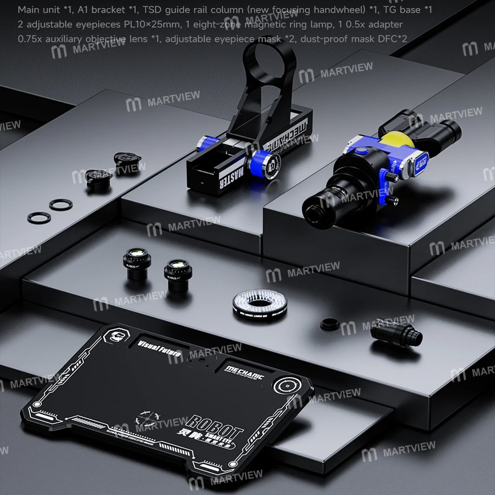 mechanic robot-smart-eye-7x-45x-foldable-rotatable-human-machine-integrated-microscope-16
