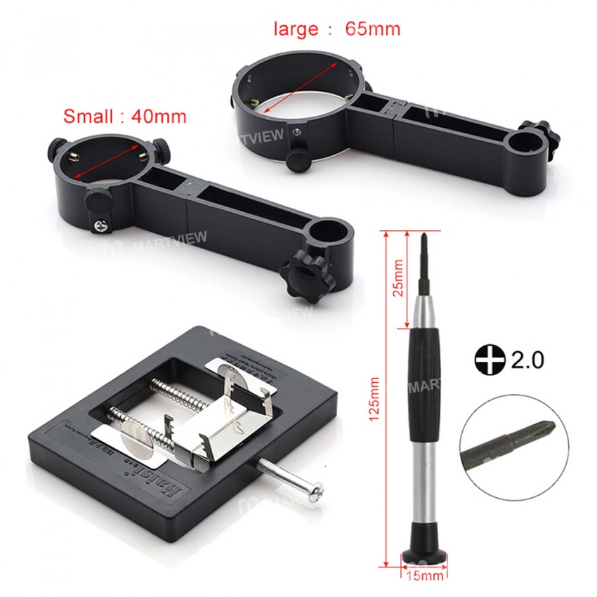 Kaisi F-204 2-in-1 Precision Multi-function Fixture Hot Air Gun Stand Platform