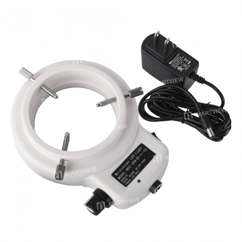 144 LED Stereo Microscope Ring Lamp Microscope Adjustable Ring Light