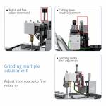 TBK 918 Intelligent Cutting & Grinding Machine for Mobile Phone Motherboard IC / Camera Frame / Back
