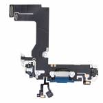 Replacement usb charging flex cable for iPhone 13 mini blue