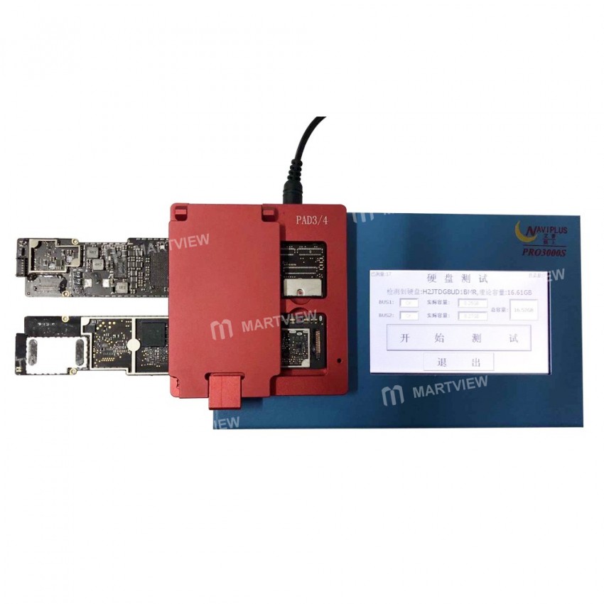 2 in1 iPad 3 4 Socket No Need Remove Nand Modul for Naviplus PRO3000S Nand Programmer 32bit and 64bi