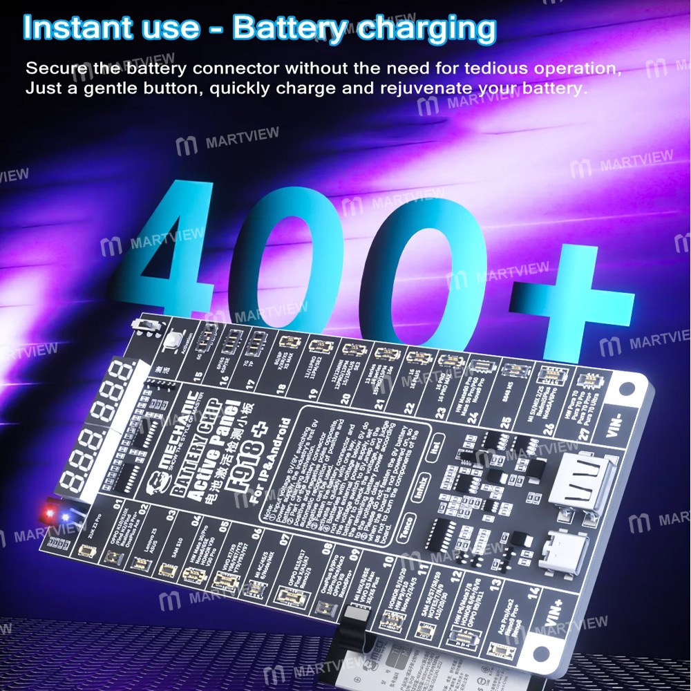 mechanic f918-5v-9v-regulated-output-battery-activation-board-for-iphone-6-to-16pm-most-android-4
