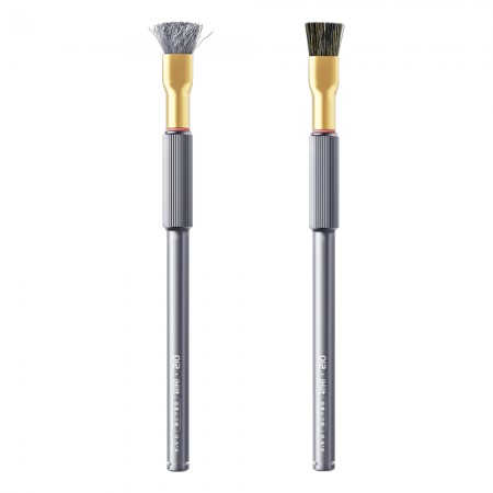 QianLi 012 iHilt Low Gravity Center Steel / Fur Brush for Motherboard IC Debonding Glue Cleaning