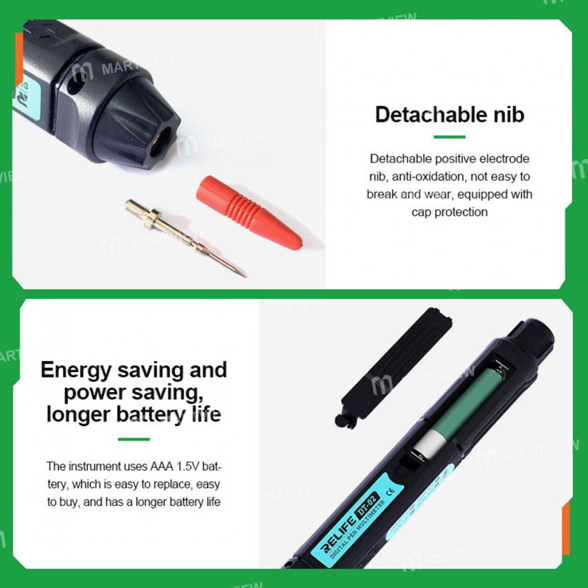 relife dt-02-highly-accurate-automatic-intelligent-anti-burning-pen-type-digital-multimeter-14