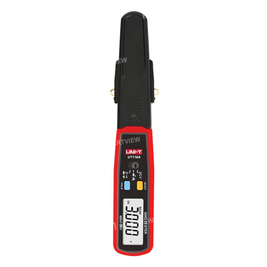 uni t-ut116a-rotatable-tweezer-multimeter-for-resistance-capacitance-led-diode-2