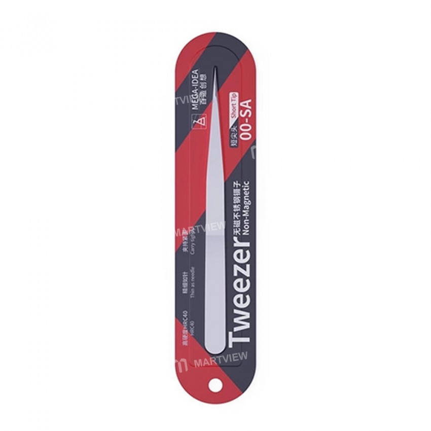 Qianli MEGA-IEDA High Hard Non-magnetic Stainless Steel Repair Tweezers