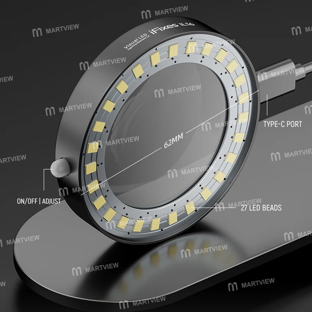 ifixes il16-high-brightness-no-hot-microscope-dust-secular-led-lamp-source-9