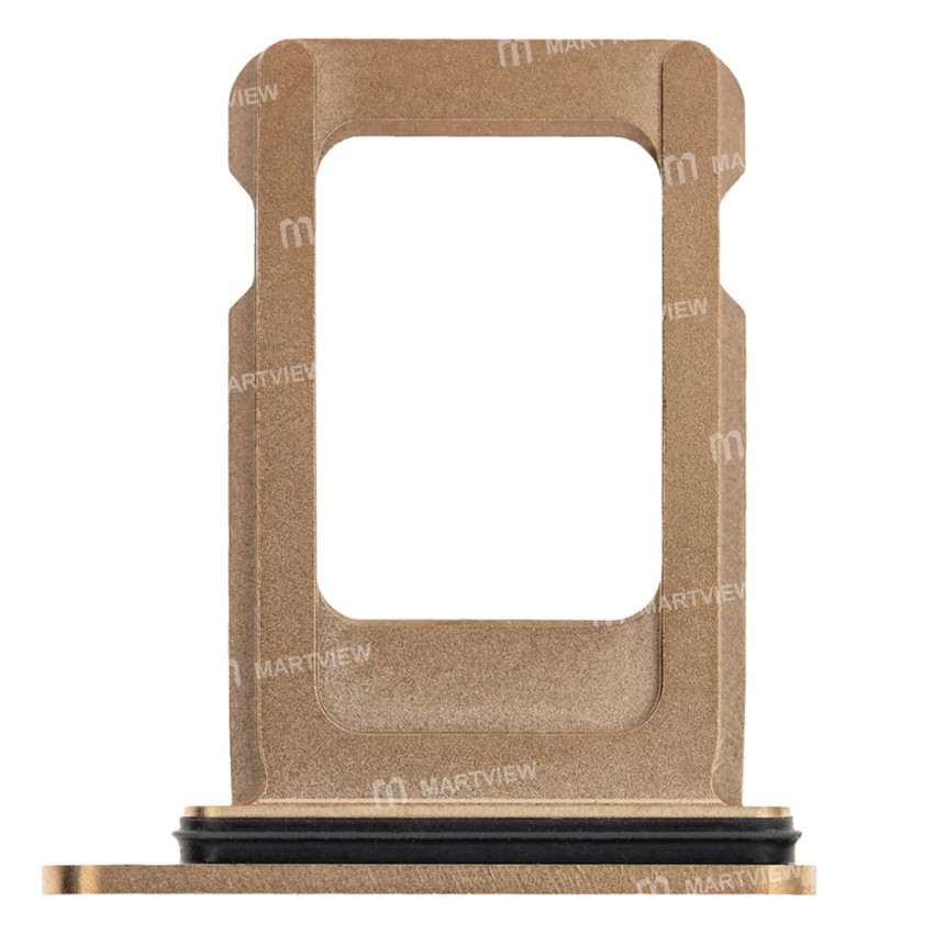 Replacement single sim card tray for iPhone 12 pro 12 pro max gold