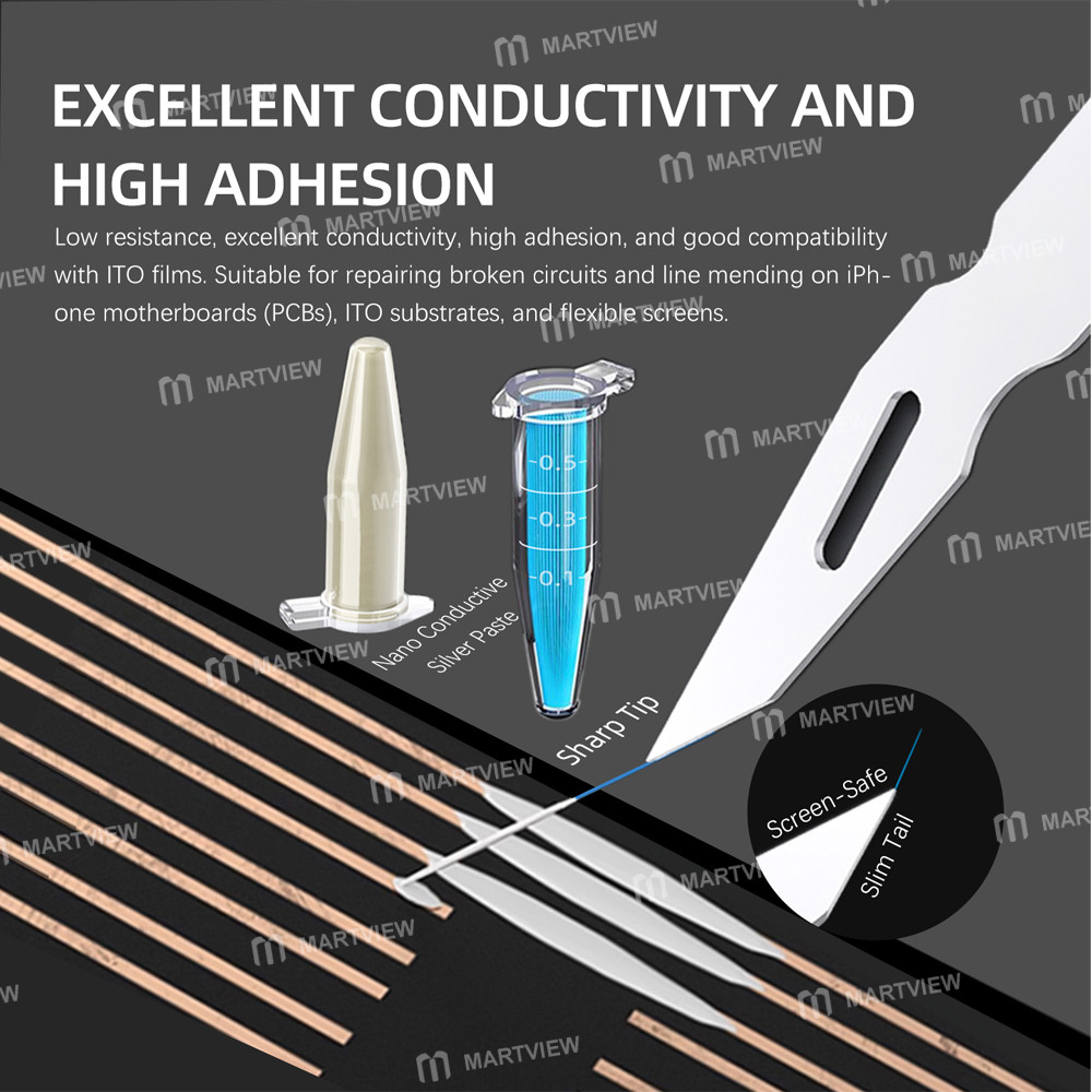 maant m100-fly-wire-conductive-silver-paste-for-iphone-ito-conductive-flexible-screen-repair-5