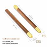 Single head Single Head/Double Head Carving Knife Non-slip Sandalwood Handle