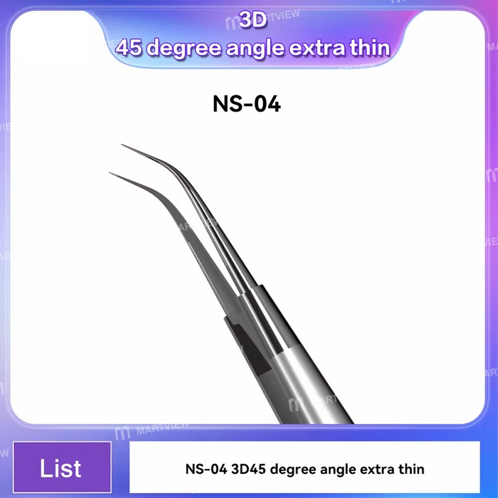 i2c ns-series-super-alloy-high-precision-stainless-steel-super-hard-extra-tip-flying-wire-tweezers-5