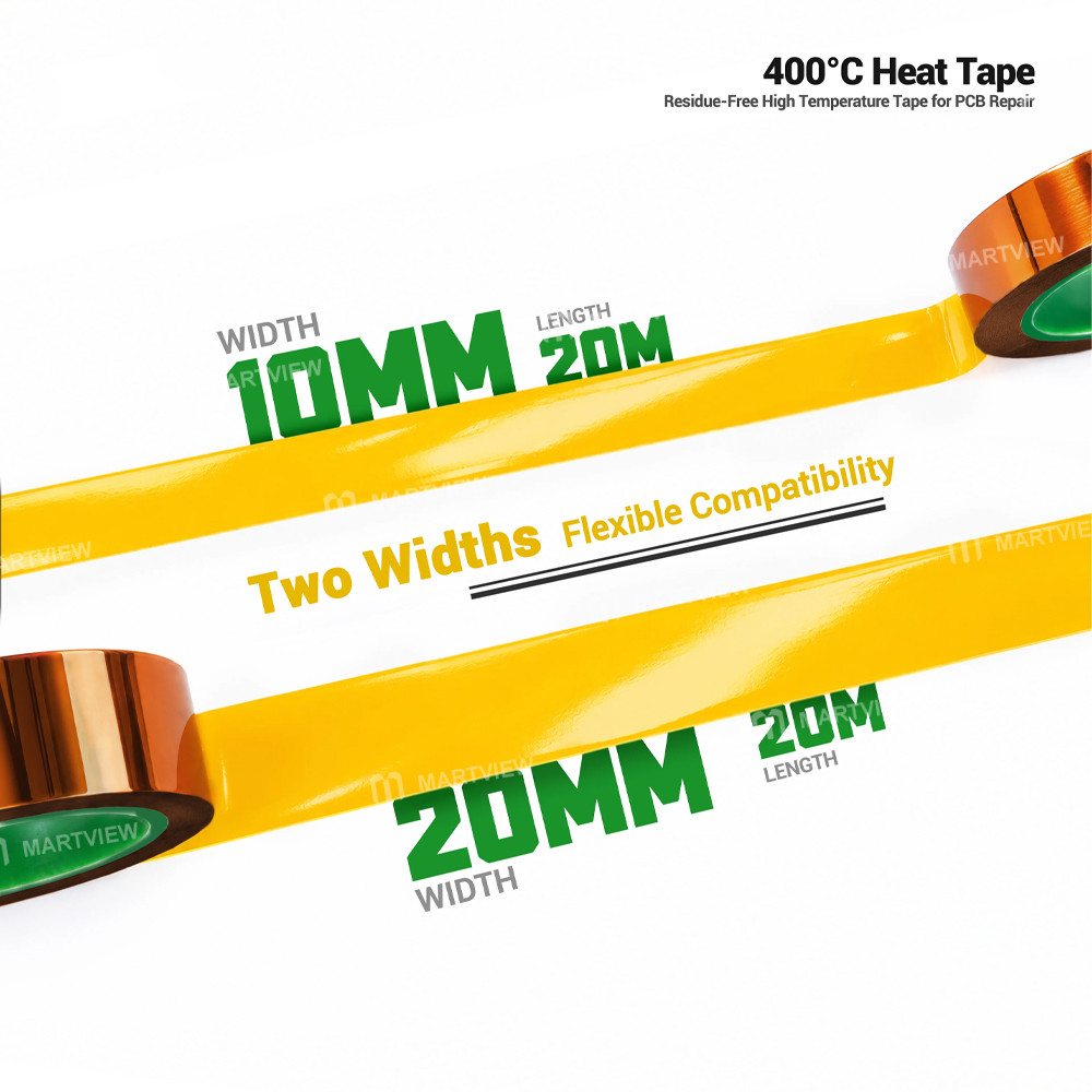2uul ht01-ht02-residue-free-high-400c-heat-tape-for-pcb-repair-soldering-protection-6
