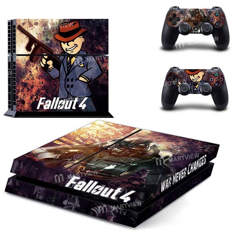 Decal Vinyl Skin Protection Sticker for Playstation 4 console & Controller