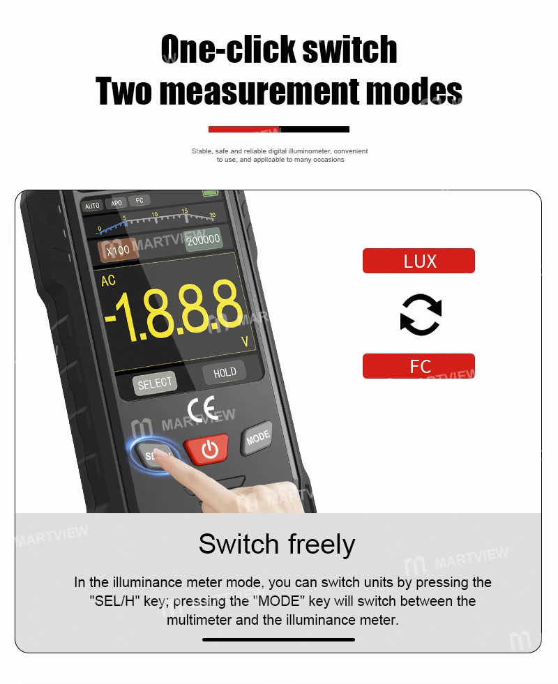 victor vc1010dm-rechargeable-2-in-1-high-sensitivity-multi-source-digital-lux-meter-with-multimeter-