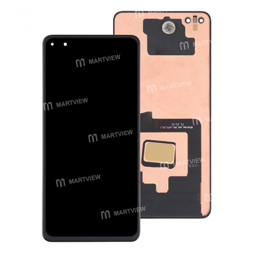 LCD Display Touch Screen Digitizer Assembly Replacement for Huawei P40 - Black