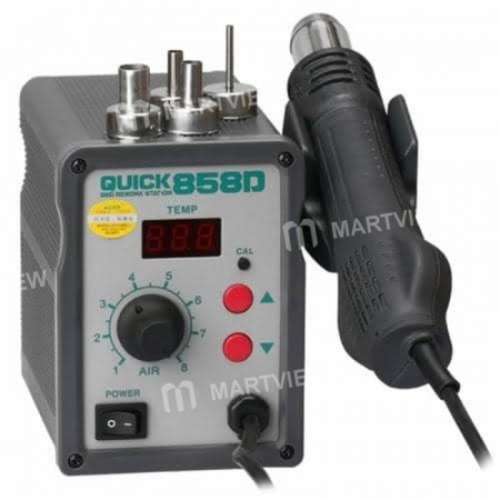 QUICK 858D Blower Hot Air Rework Station 1000W 220V Heat Gun Lead-free Soldering Station for Fix Pho