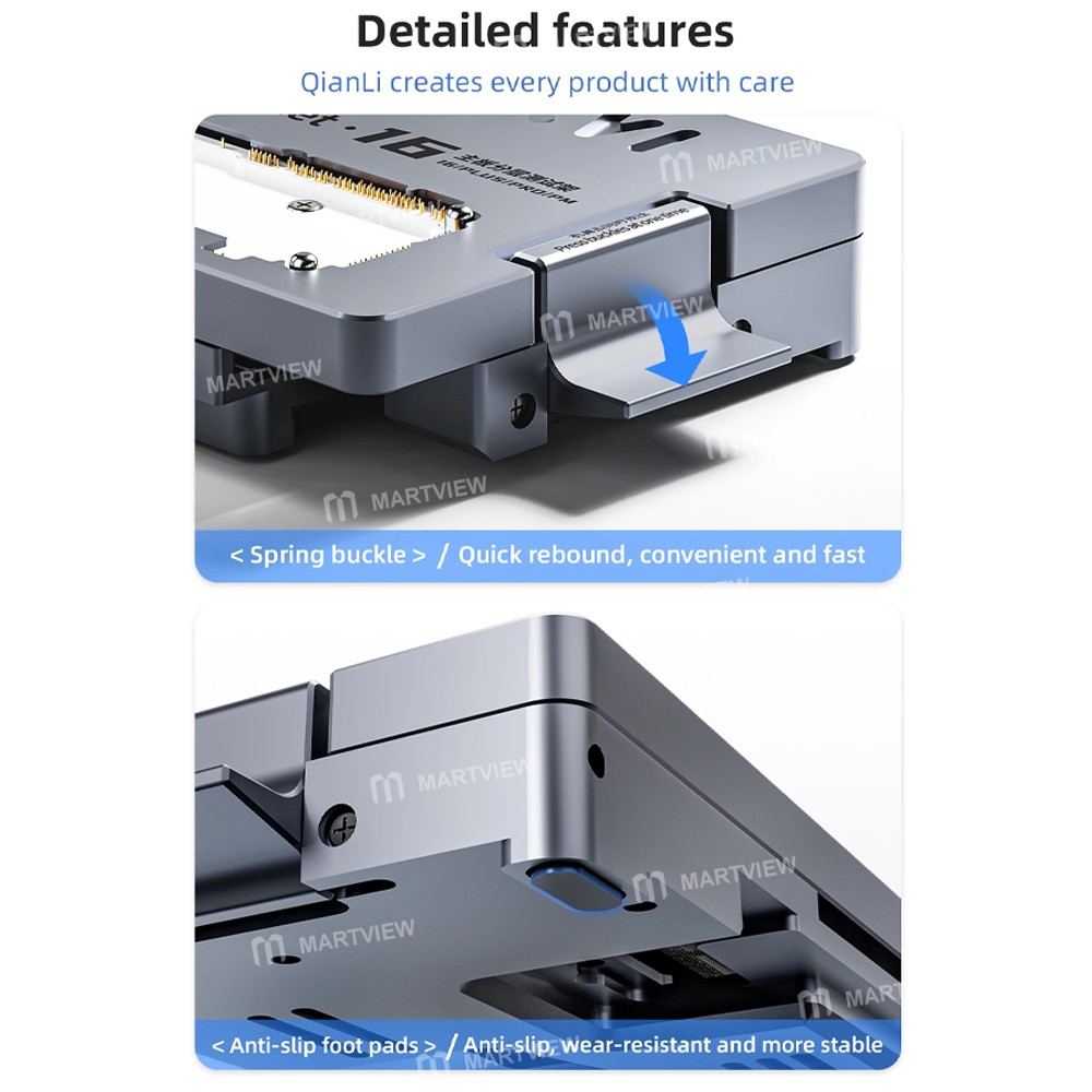 qianli isocket-16e-motherboard-layered-test-fixture-for-iphone-16e-11