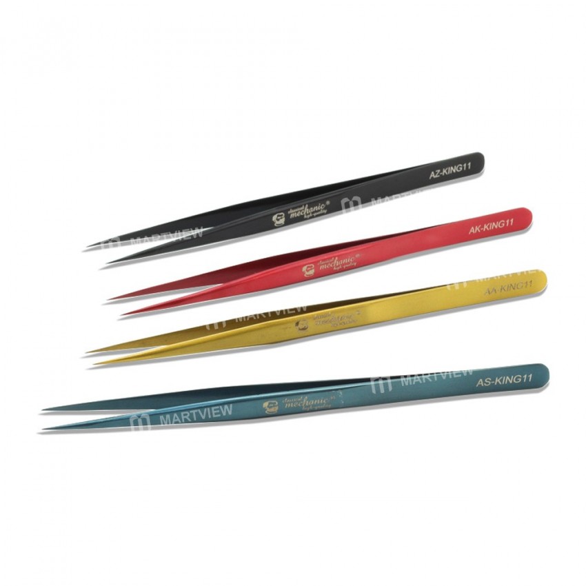 Mechanic Precision Tweezers High Henacity SMD Tweezer for Phone Motherboard Repair Tools