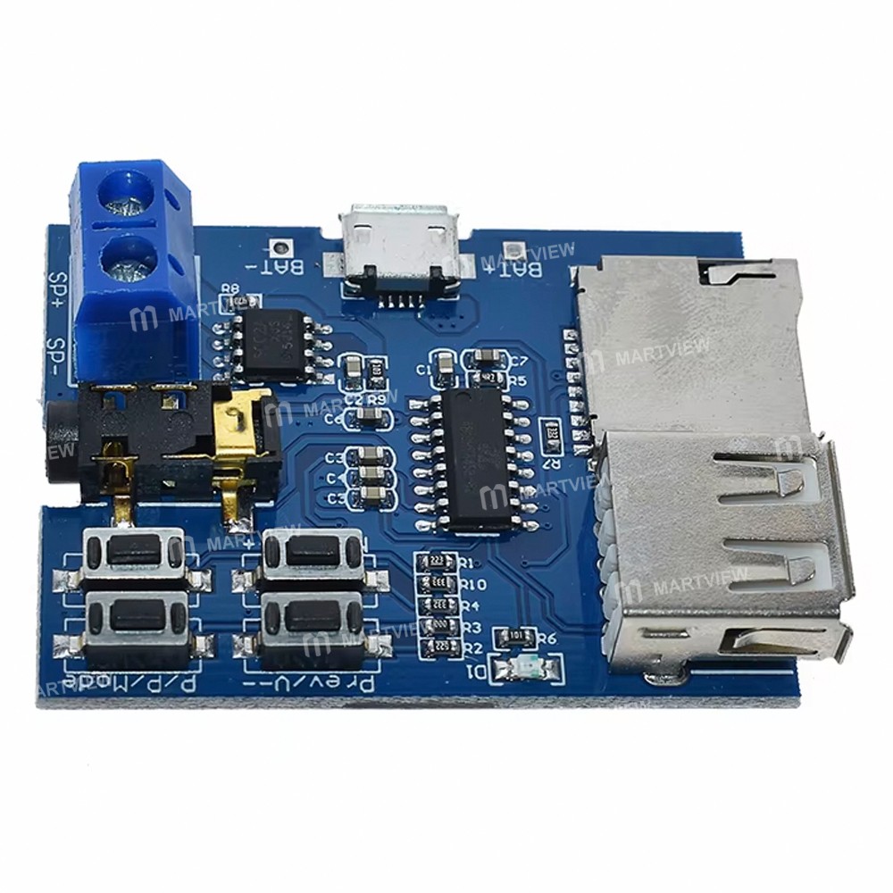 micro usb-interface-mp3-lossless-decoder-board-with-tf-card-and-u-disk-interface-5
