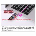 Replacement r sim 15 ultra 5g kit auto unlocking card for iPhone 12 ios 14