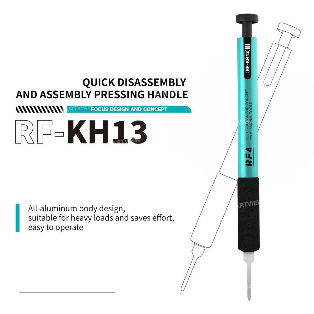 rf4 rf-kh13a-quick-disassembly-and-assembly-pressing-handle-with-4pcs-commonly-used-blades-2