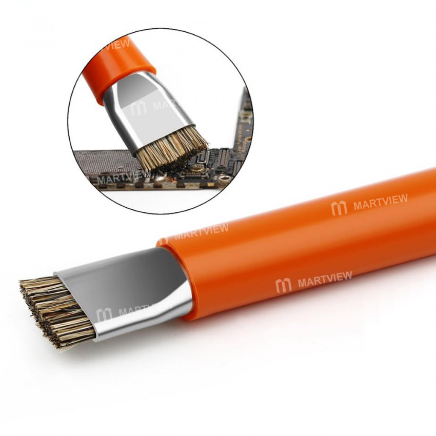 Anti-Static Double Head Insulation Repair Hard Brush for Mobile Phone Motherboard