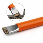 Anti-Static Double Head Insulation Repair Hard Brush for Mobile Phone Motherboard
