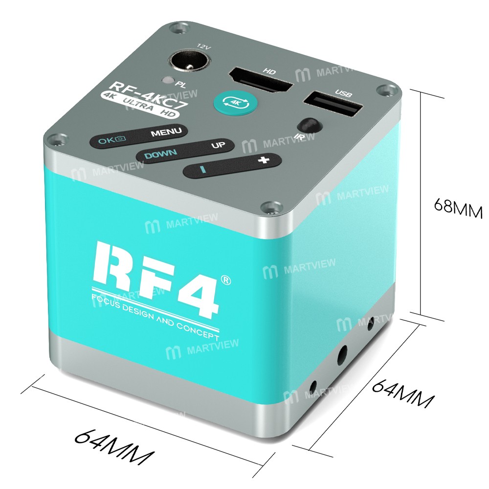 rf4 rf-4kc7-large-field-4k-hd-high-resolution-adjustable-camera-for-trinocular-stereo-microscope-4