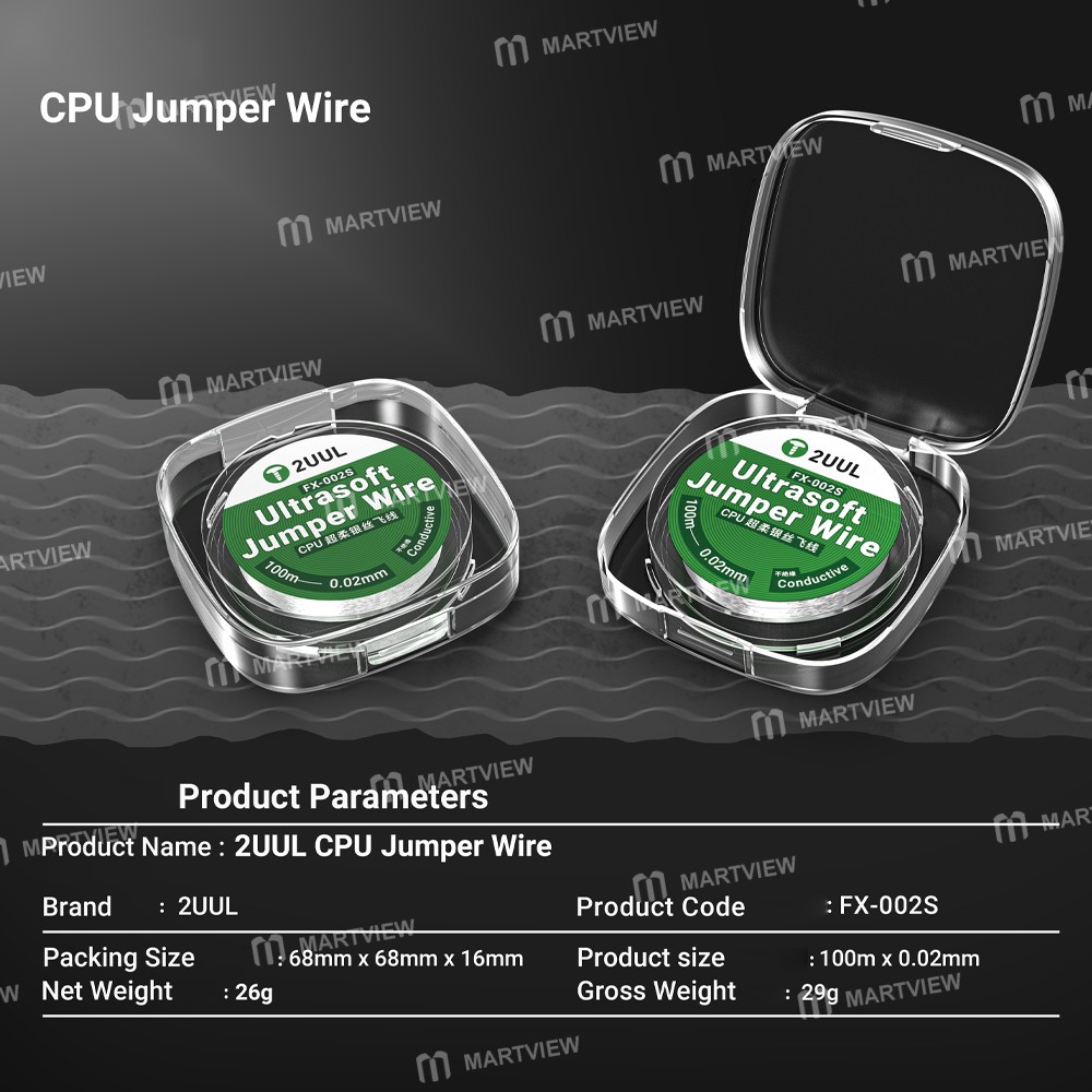 2uul fx-002s-002mm-uninsulated-cpu-silver-jumper-wire-6