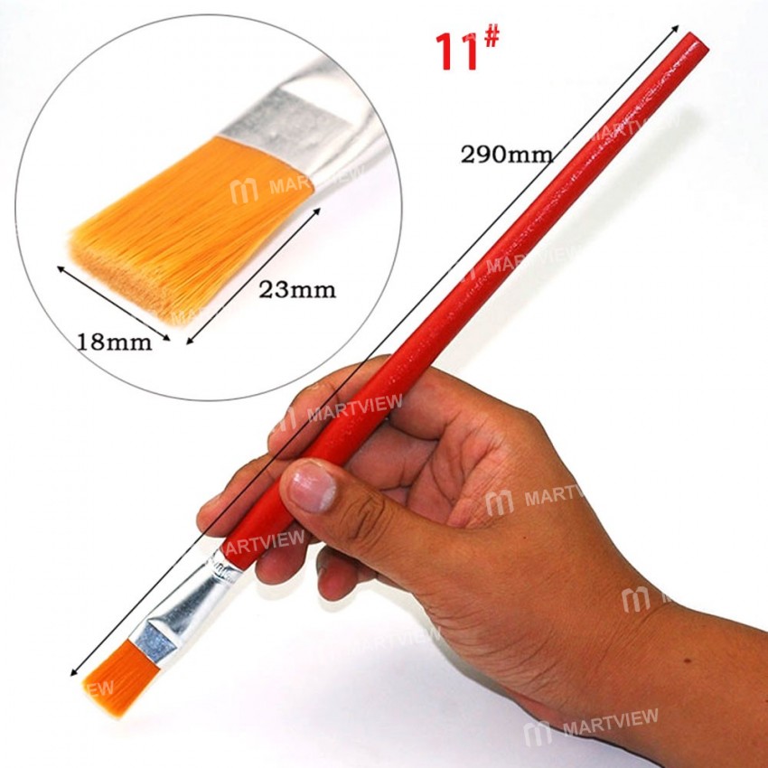 Multi-purpose Anti-Static Wooden Handle Soft Brush Soft Dust Cleaning Tool BGA Ball Brush for Mobile