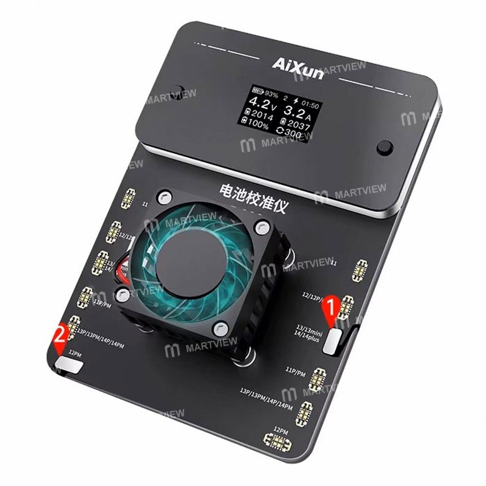 aixun bc02-dual-channel-battery-calibrator-for-iphone-11-to-14pro-max-2