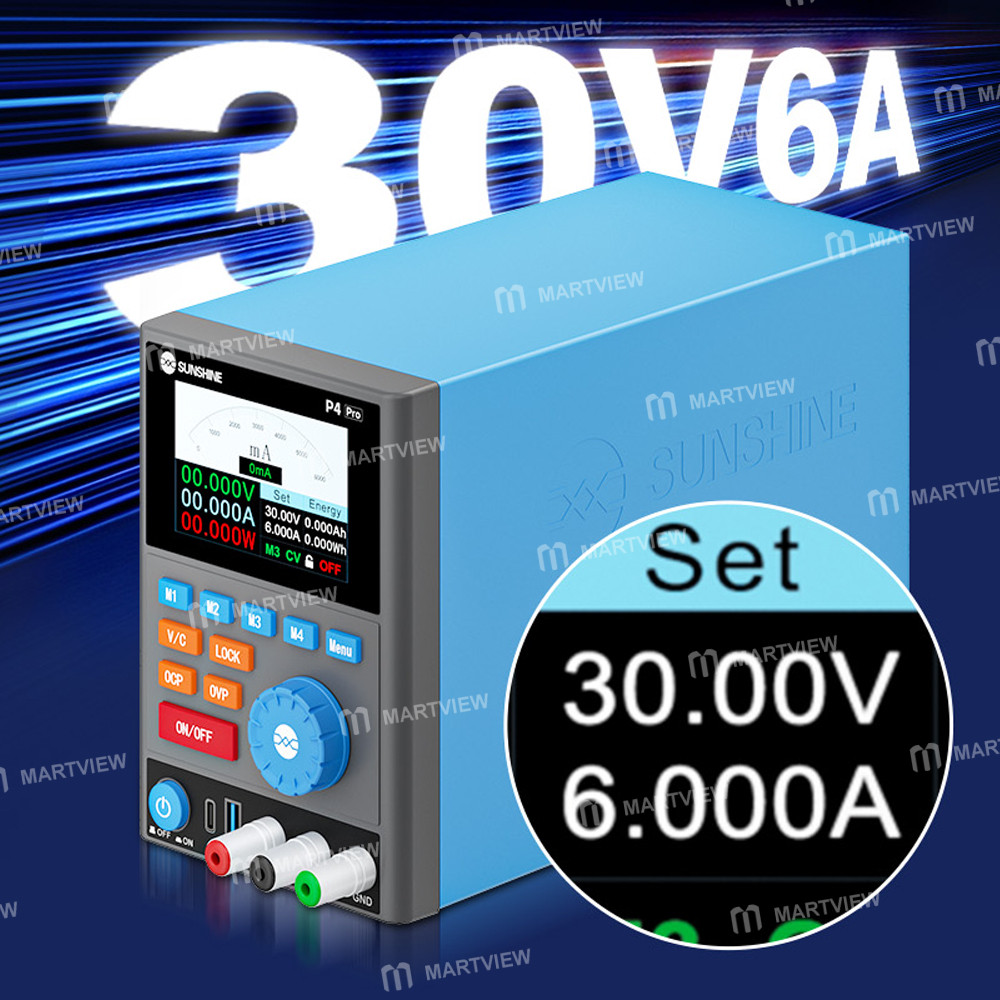 sunshine p4-pro-30v-6a-smart-dc-regulated-power-supply-with-host-computer-functionality-11