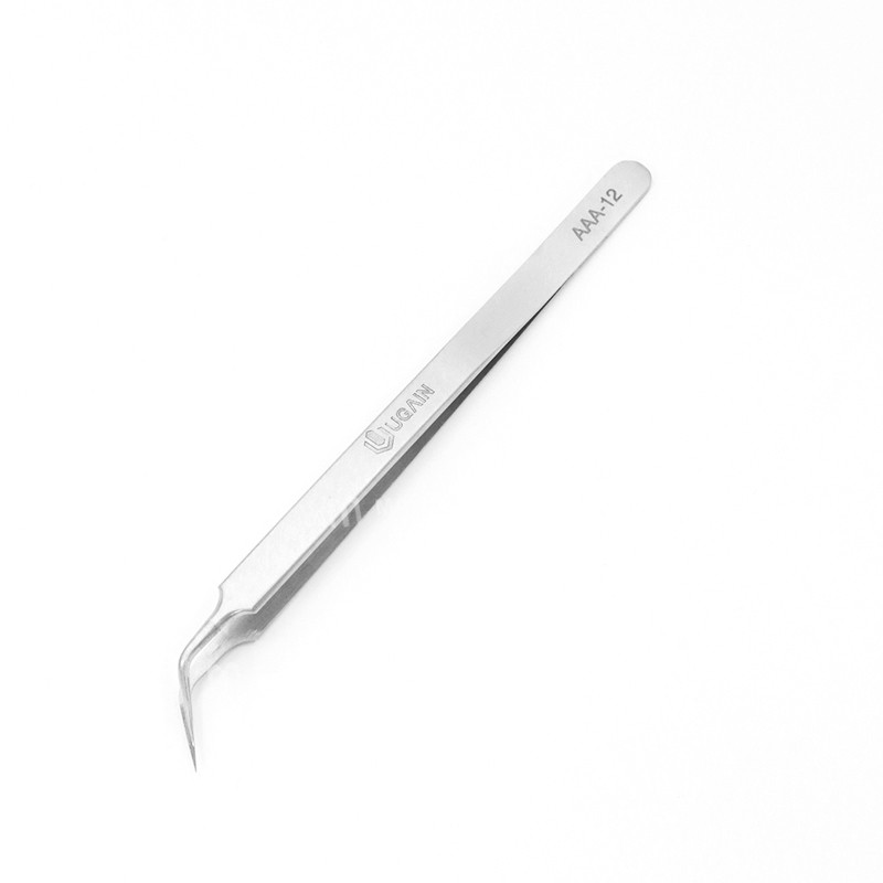 UGAIN AAA-14 AAA-12 Precision Jump Wire Non-Magnetic Stainless Steel Tweezer