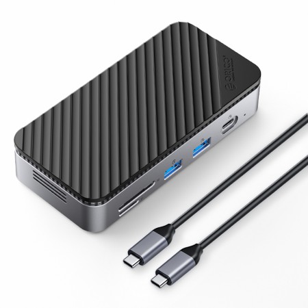 Orico M2P7 9-Port Docking Station with M.2 NVMe SSD Enclosure Built-in Cooling Fan