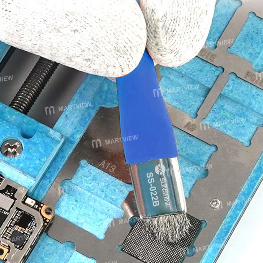 Sunshine SS-022B Anti-Static Double-head Brush for Motherboard PCB Board Clean